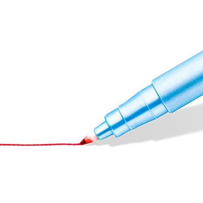 Staedtler Lumocolor uitwisbare pen, schrijfbreedte: 0,6 mm, rood
