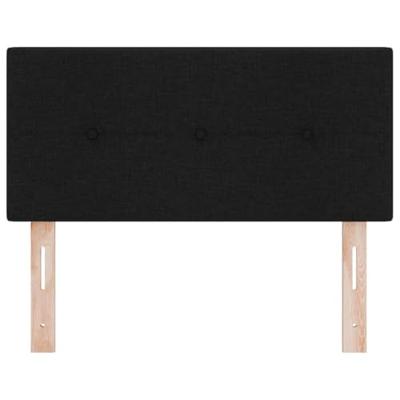 LED-hoofdbord met LED -striplichten Zwart 100 cm Stof - thumbnail