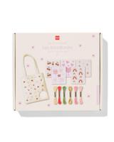 HEMA Knutselpakket tas borduren 36x42cm met borduurpatronen - thumbnail