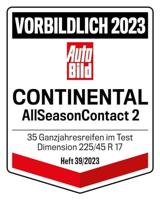 Continental vierseizoenenbanden "allseasoncontact 2". tires gj 205/50r17 93v conti allseason contact 2 - thumbnail