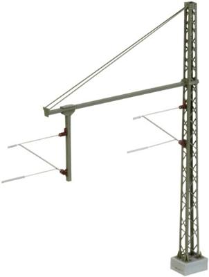 Viessmann Modelltechnik 4160 H0 Bovenleidingmast met arm Universeel 1 stuk(s)