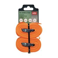 Carpoint spanbanden met gesp 4,5 meter 250 kg oranje 2 stuks - thumbnail