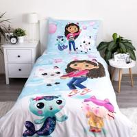 Gabby&apos;s Poppenhuis Dekbedovertrek bubbels - 140 x 200 cm - polyester- 70 x 90 cm - thumbnail