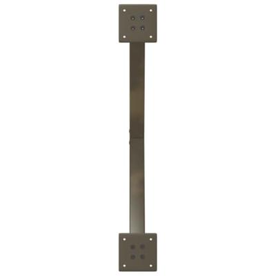 Salontafelpoten 2 st X-vormig 70x(30-31) cm staal naturel Salontafelpoten 2 st X-vormig 70x(30-31) cm staal naturel