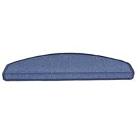 VidaXL 15 st trapmatten 65x24x4 cm blauw - thumbnail