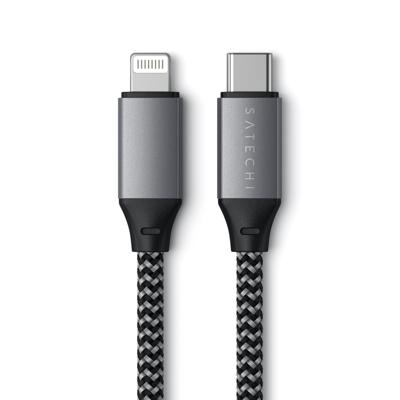 Satechi USB-C naar Lightning kabel (25cm) - Space Gray