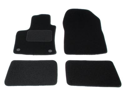 Automatten op maat - zwart stof - Renault Twingo 2 2007-2014