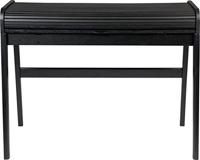 Zuiver Bureau 'Barbier' Eikenhout, kleur Zwart - thumbnail