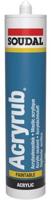 Soudal acryrub | acrylaatkit | teak | 310 ml - 102599 - thumbnail