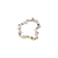 Edelsteen Splitarmband Agaat Natuur - thumbnail