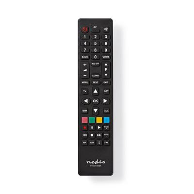 Nedis TVRC1140BK Universele Afstandsbediening Pc-programmeerbaar Bedient 4 Apparaten Nedis TVRC1140BK Universele Afstandsbediening Pc-programmeerbaar Bedient 4 Apparaten