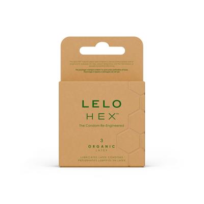 Lelo HEX Organic Condooms 3 stuks