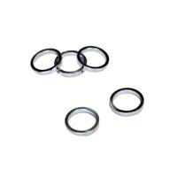 VWP balhoofdtussenring spacer alu 5mm 1" zilver p/5 - thumbnail