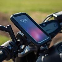 Interphone Cellularline SMIPHONEX | ICASE waterdichte beschermhoes met buishouder voor iPhone X - thumbnail