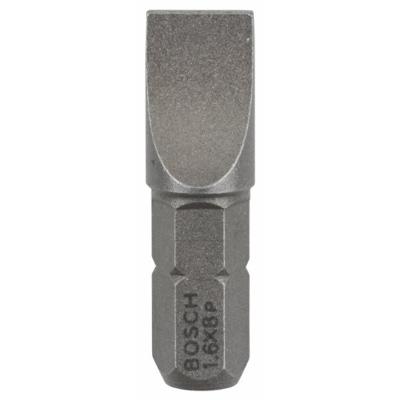 Bosch Accessoires Bit extra-hard S 1,6x8,0, 25 mm 25st - 2607001472 Bosch Accessoires Bit extra-hard S 1,6x8,0, 25 mm 25st - 2607001472