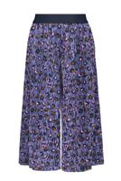 B.Nosy Meisjes culotte broek - Joyful lilac leo AOP - thumbnail