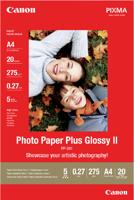 Canon Photo Paper Plus Glossy II PP-201 2311B019 Fotopapier DIN A4 265 g/m² 20 vellen Glanzend - thumbnail
