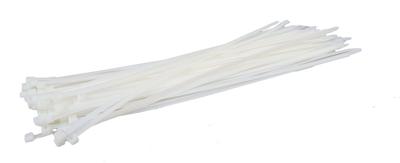 KABELBANDJE WIT 3.6X200/100ST