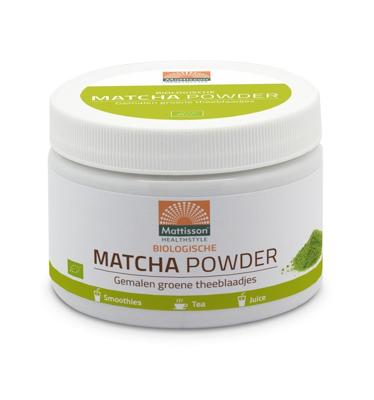 Mattisson HealthStyle Biologische Matcha Poeder