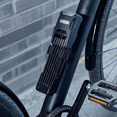 Abus vouwslot bordo alarm 6000ka/90 - zwart - 90cm - fietsbeveiliging - thumbnail