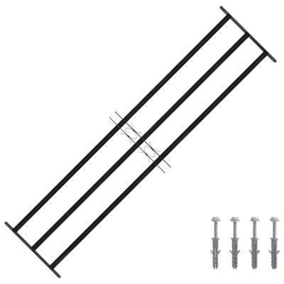 Raam Rooster Zwart 174 x 45 cm Gepoedercoat staal