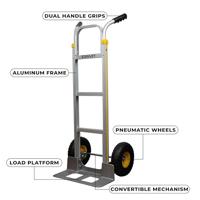 STANLEY SXWTI-HT513 Steekwagen Inklapbaar Aluminium Laadvermogen (max.): 200 kg - thumbnail