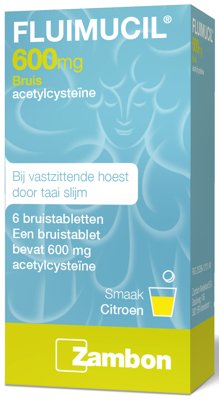 Fluimucil 600mg Bruistabletten 6st