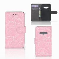 Samsung Galaxy Xcover 3 | Xcover 3 VE Hoesje White Flowers - thumbnail