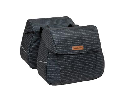 Dubbele Fietstas Joli Double Nomi Black