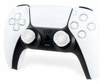 KontrolFreek FPS Freek Galaxy White voor Playstation 4 (PS4) en Playstation 5 (PS5) | Prestaties Thumbsticks | 1 High-Rise, 1 Mid-Rise | Wit - thumbnail