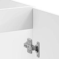 Spoelbakonderkast Kalmar 80x46x81,5 cm bewerkt hout wit - thumbnail