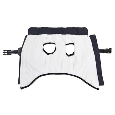 Hondenjas met harnas waterdicht reflecterend marineblauw S Hondenjas met harnas waterdicht reflecterend marineblauw S