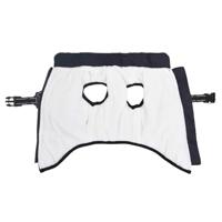 Hondenjas met harnas waterdicht reflecterend marineblauw S - thumbnail