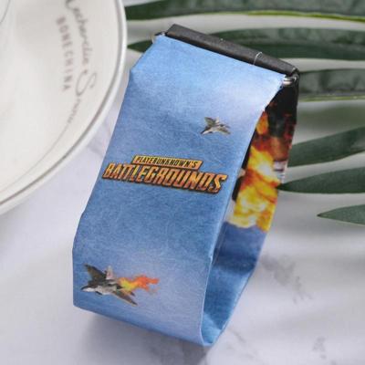 Vliegtuig patroon creatieve Fashion waterdichte papier Watch intelligente papier elektronische polshorloge