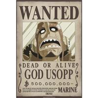 Poster One Piece - Wanted Usopp Wano 38x52cm - thumbnail