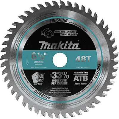 Makita Accessoires Invalcirkelzaagblad | Hout | 165X20X1,85 48T - B-56764