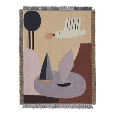 ferm LIVING Bird Wandkleed - H 110 x B 80 cm