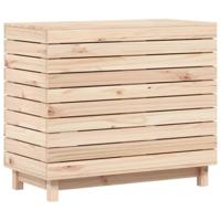 VidaXL Wasmand 88,5x44x76 cm massief grenenhout - thumbnail