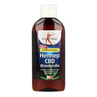 Lucovitaal Hennep CBD huidwonder olie 200 Milliliter - thumbnail