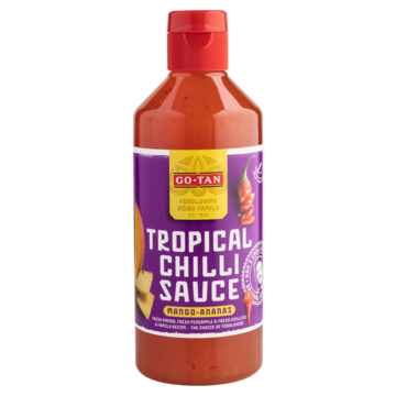 GoTan Tropical Chilli Sauce MangoAnanas 500 ml bij Jumbo