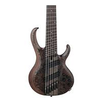 Ibanez Bass Workshop BTB806MS Transparent Gray Flat 6-snarige elektrische basgitaar met softcase - thumbnail