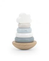 Label Label Stapeltoren Blauw - thumbnail