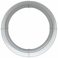 Verhoogde plantenbak Bruin 80 x 80 x 81 cm Staal - thumbnail