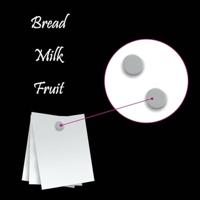 Magneetbord voor aan de wand 40x20 cm gehard glas zwart - thumbnail