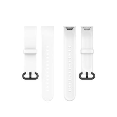 Classic siliconen sportbandje - Wit - Xiaomi Mi Watch Lite / Redmi Watch Classic siliconen sportbandje - Wit - Xiaomi Mi Watch Lite / Redmi Watch