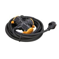 Relectric PRO verlengsnoer 5 mtr 3-voudig 3x1,5mm - RELEC493135 RELEC493135 - thumbnail