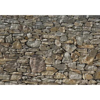 Komar fotobehang stone wall 368x254 cm 8-727