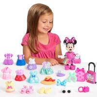 Poppendoos - DISNEY MINNIE MOUSE - Modedoos - Minniepop 15 cm, 25 modestukken en accessoires - thumbnail