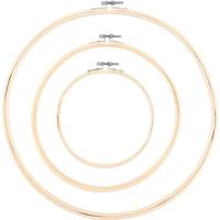 Borduurringenset - Beige - thumbnail