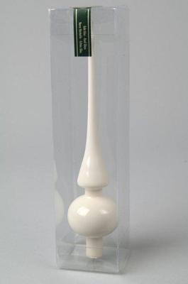 Piek Glas 26cm Winter Wit